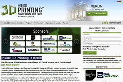Inside 3D Printing in Berlin 05/2014
Die führende B2B Konferenz zum Thema 3D Druck kommt nach Deutschland