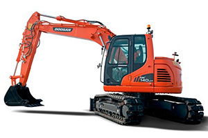 Raupenbagger_Kettenbagger_Doosan_DX140LCR-3